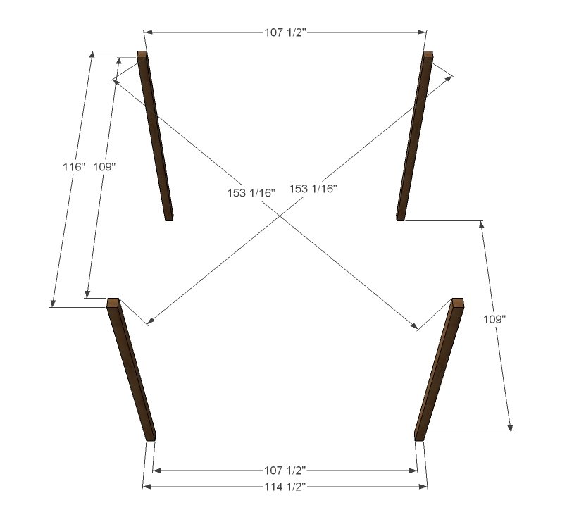 Weatherly Pergola — step 1