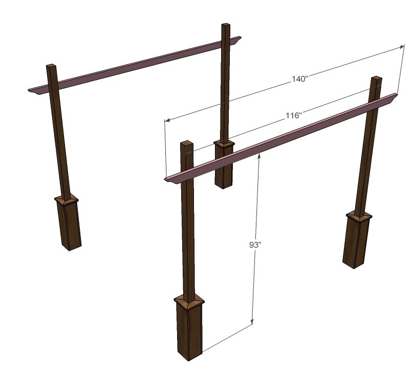 Weatherly Pergola — step 8