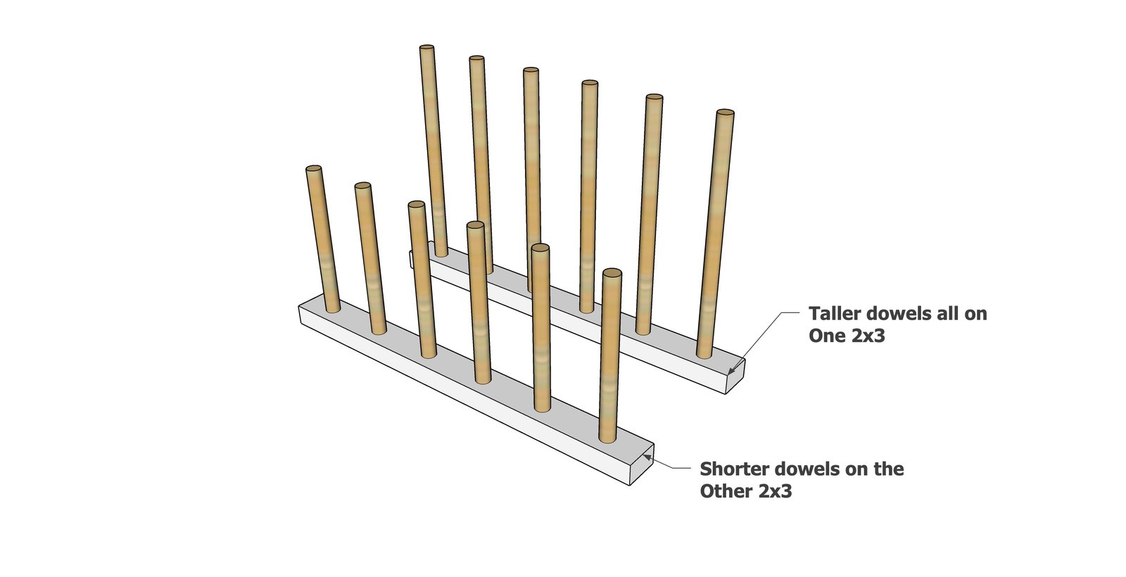 Welly Boot Rack — step 4