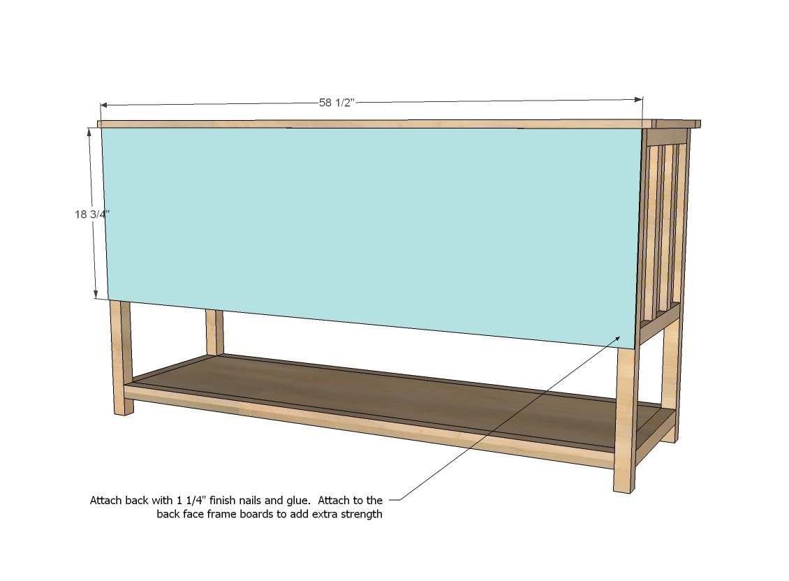 Wide Dresser with Open Bottom Shelf — step 10
