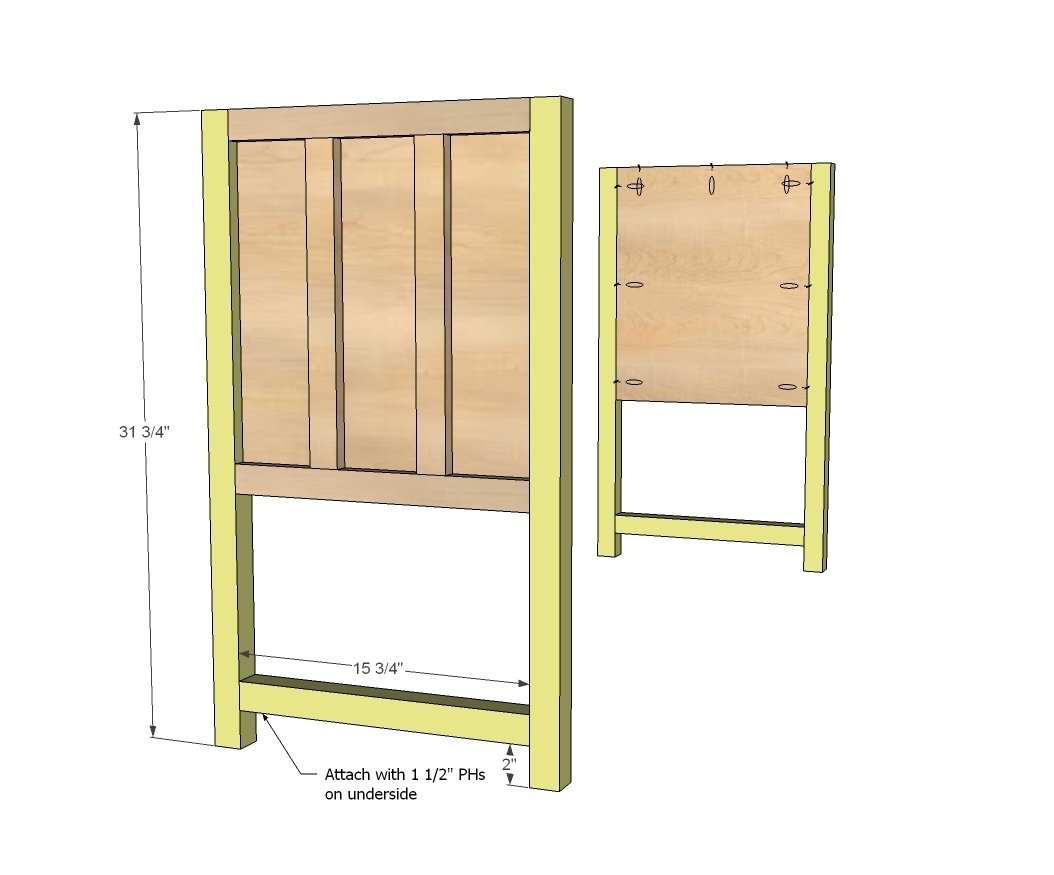 Wide Dresser with Open Bottom Shelf — step 2