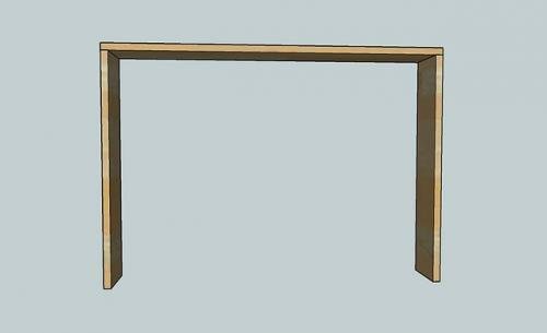 Wide Hutch for Grace's Town Collection — step 1