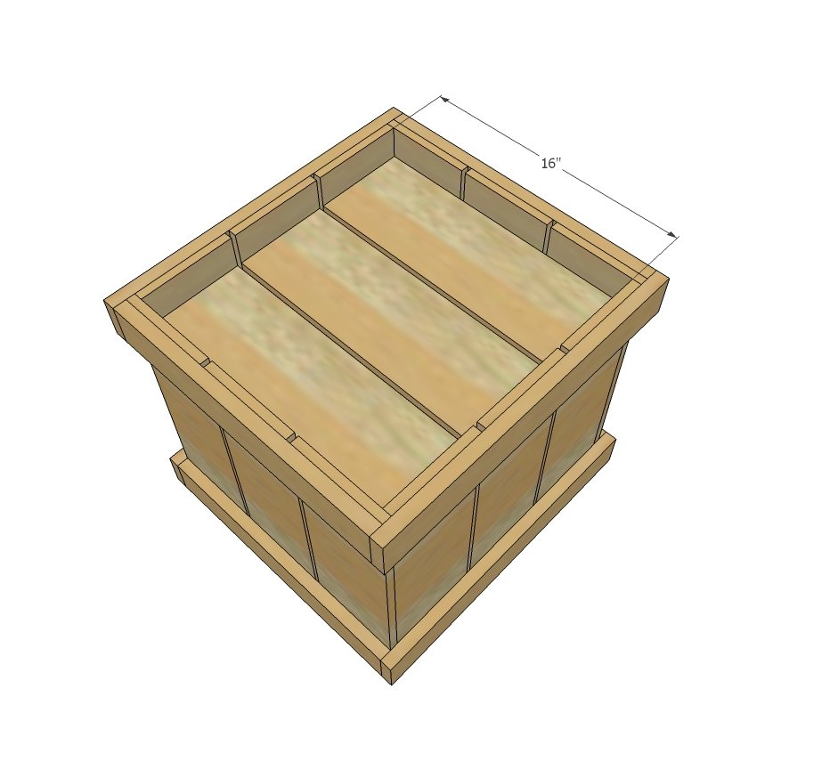 Wood Christmas Tree Base — step 5