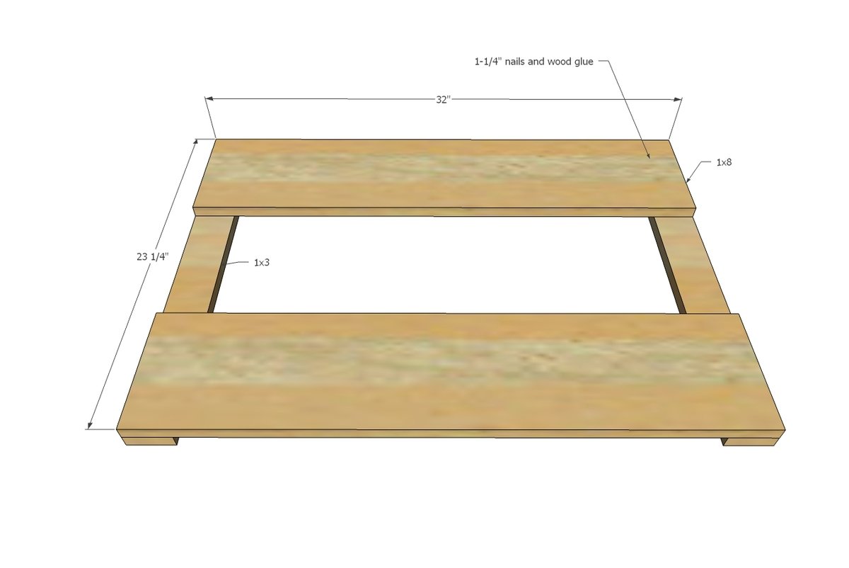 Wood Christmas Tree Collar — step 1