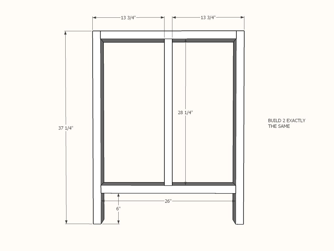 Wood Crate Dresser — step 1