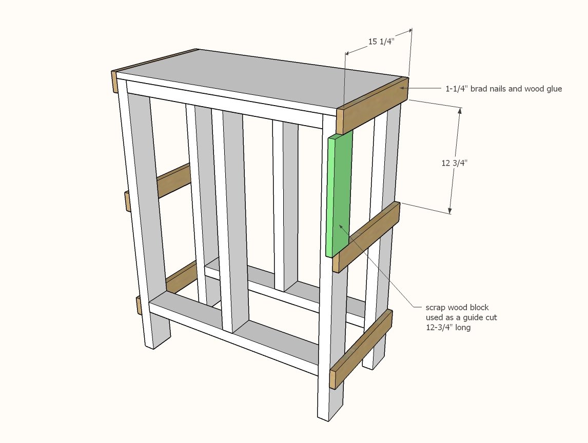 Wood Crate Dresser — step 3