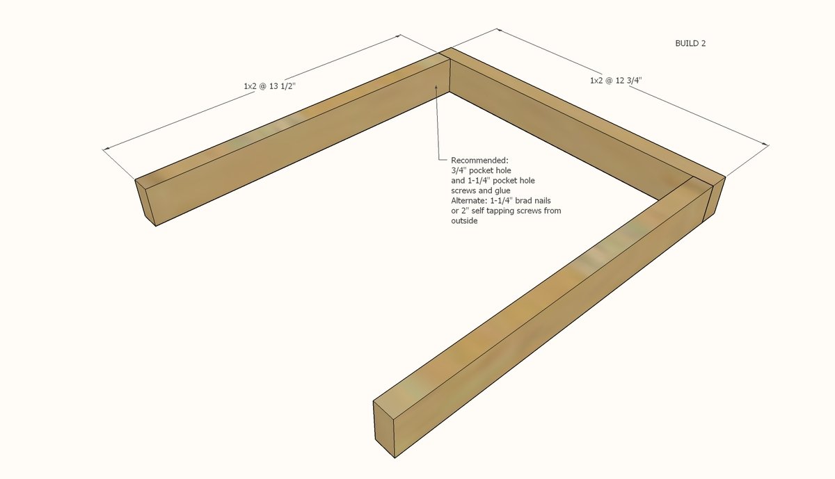 Wood Crate Keurig K Cup Holder Drawer — step 1