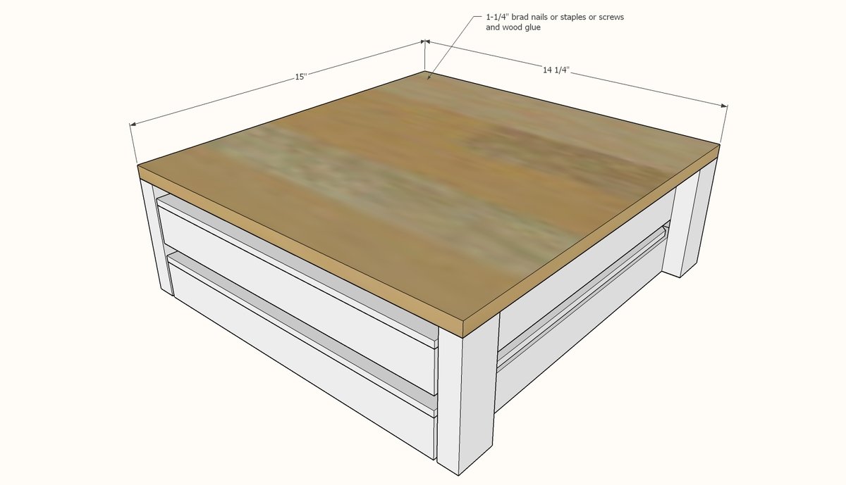 Wood Crate Keurig K Cup Holder Drawer — step 6