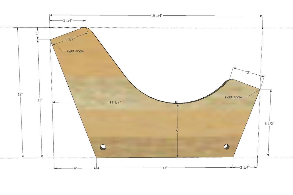 Wood Doll Pram or Stroller — step 1