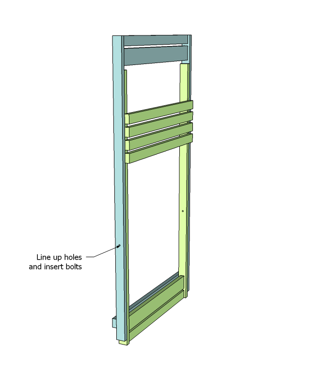 Wood Folding Sling Chair, Deck Chair or Beach Chair — step 3