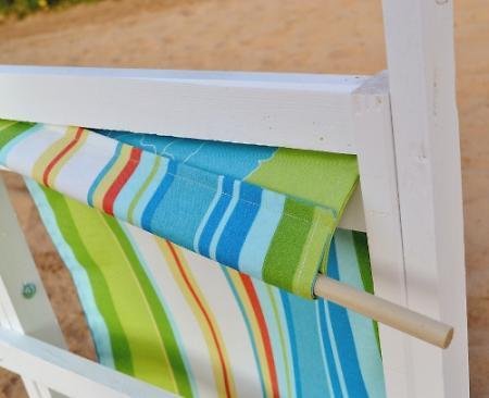 Wood Folding Sling Chair, Deck Chair or Beach Chair — step 8