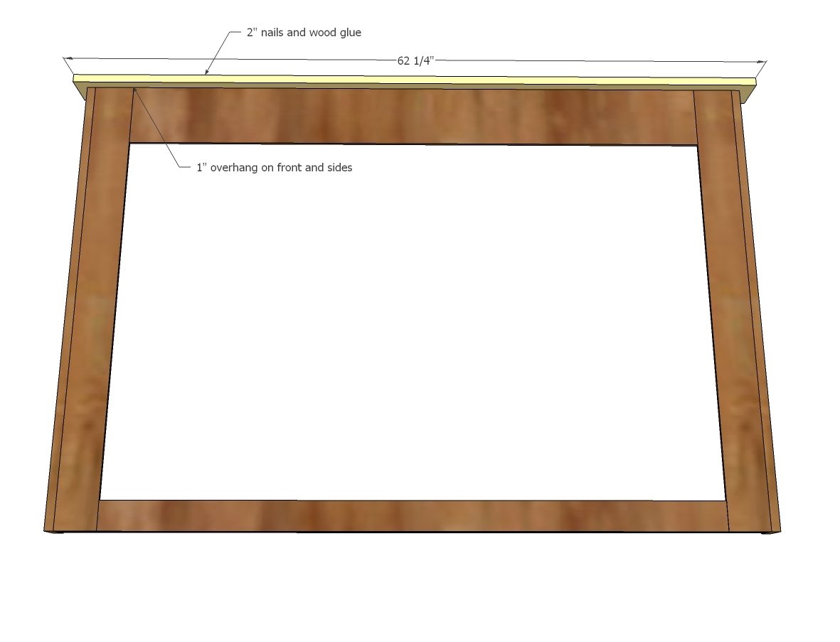 Wood Framed Upholstered Headboard- Queen — step 4