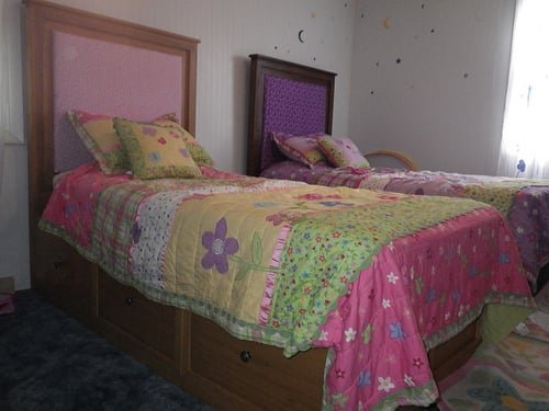 Wood Framed Upholstered Headboard
