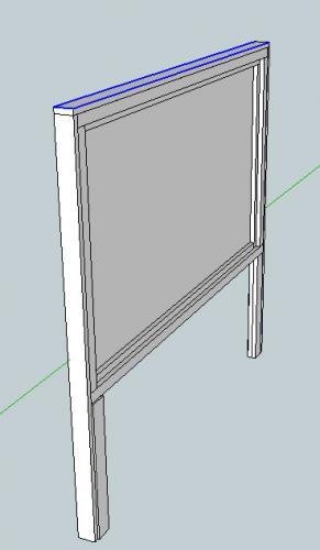 Wood Framed Upholstered Headboard — step 9