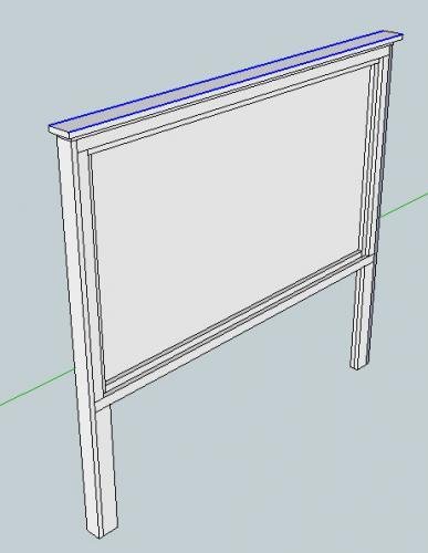 Wood Framed Upholstered Headboard — step 10