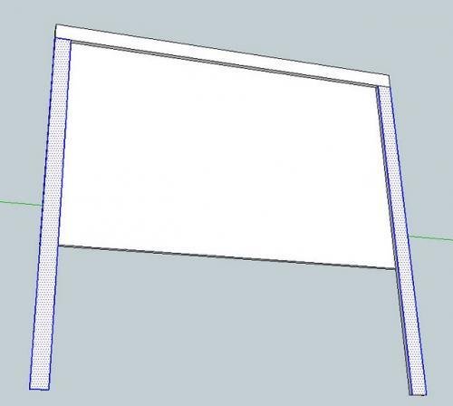 Wood Framed Upholstered Headboard — step 3