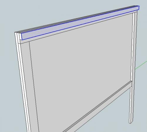 Wood Framed Upholstered Headboard — step 5