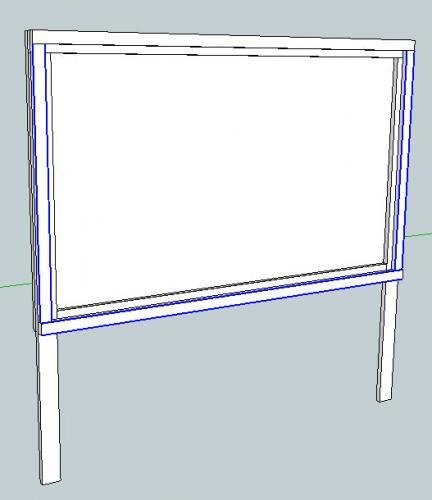 Wood Framed Upholstered Headboard — step 6