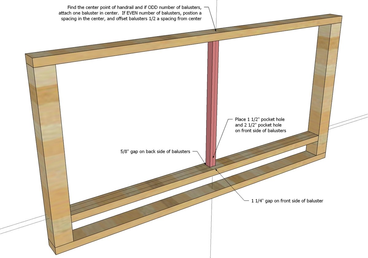 Wood Handrail — step 3