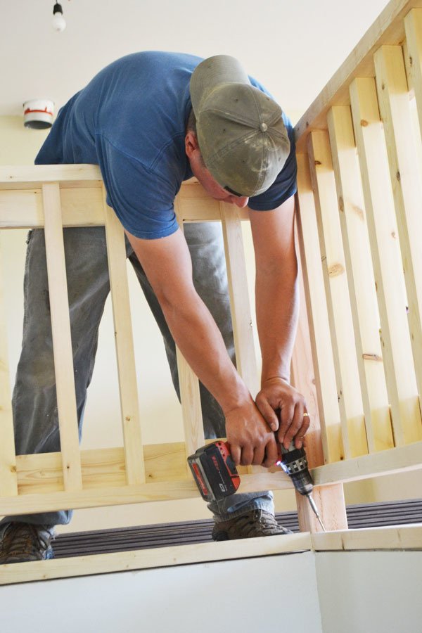 Wood Handrail — step 8