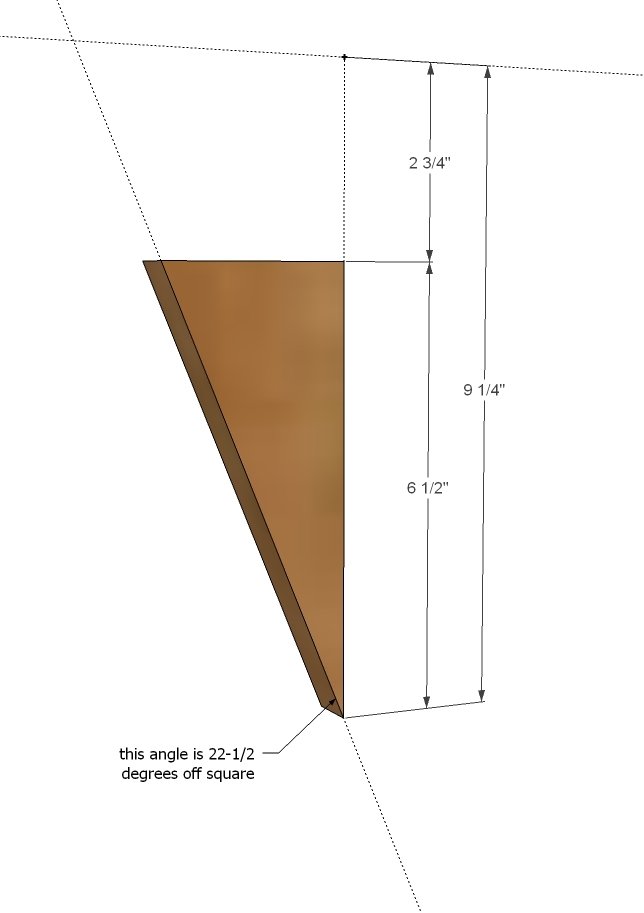 Wood Mail Sorter with Key Hooks — step 1