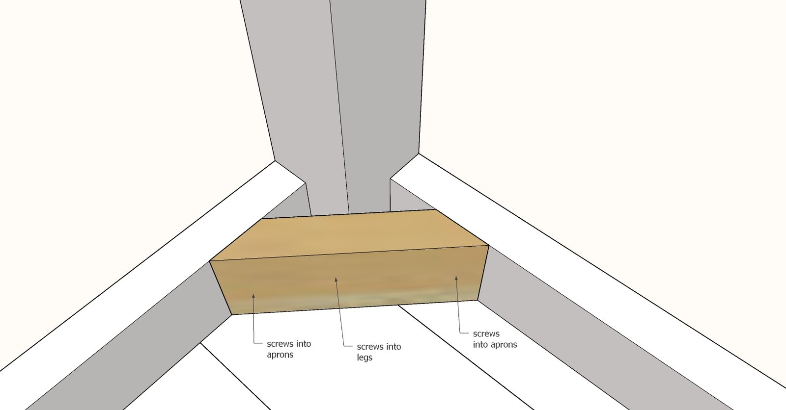 Wood Parsons Table Set (Dining, Coffee, Console, End Tables) — step 4