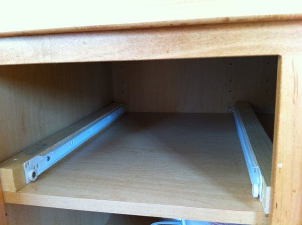 Wood Pullout Cabinet Drawer Organizer — step 1