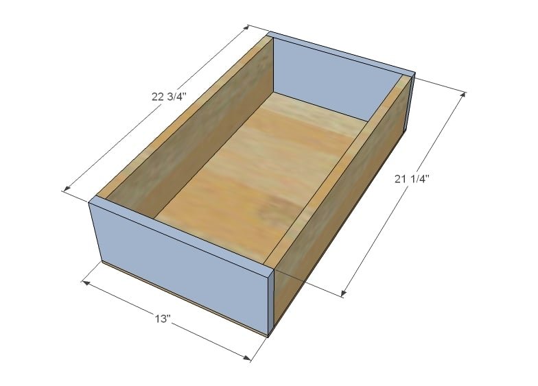 Wood Pullout Cabinet Drawer Organizer — step 2