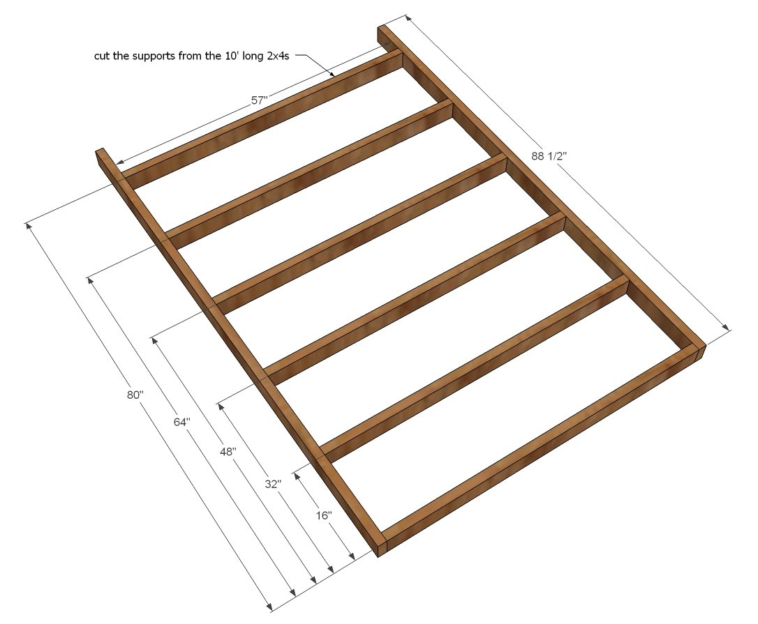Wood Shim Cassidy Bed — step 4