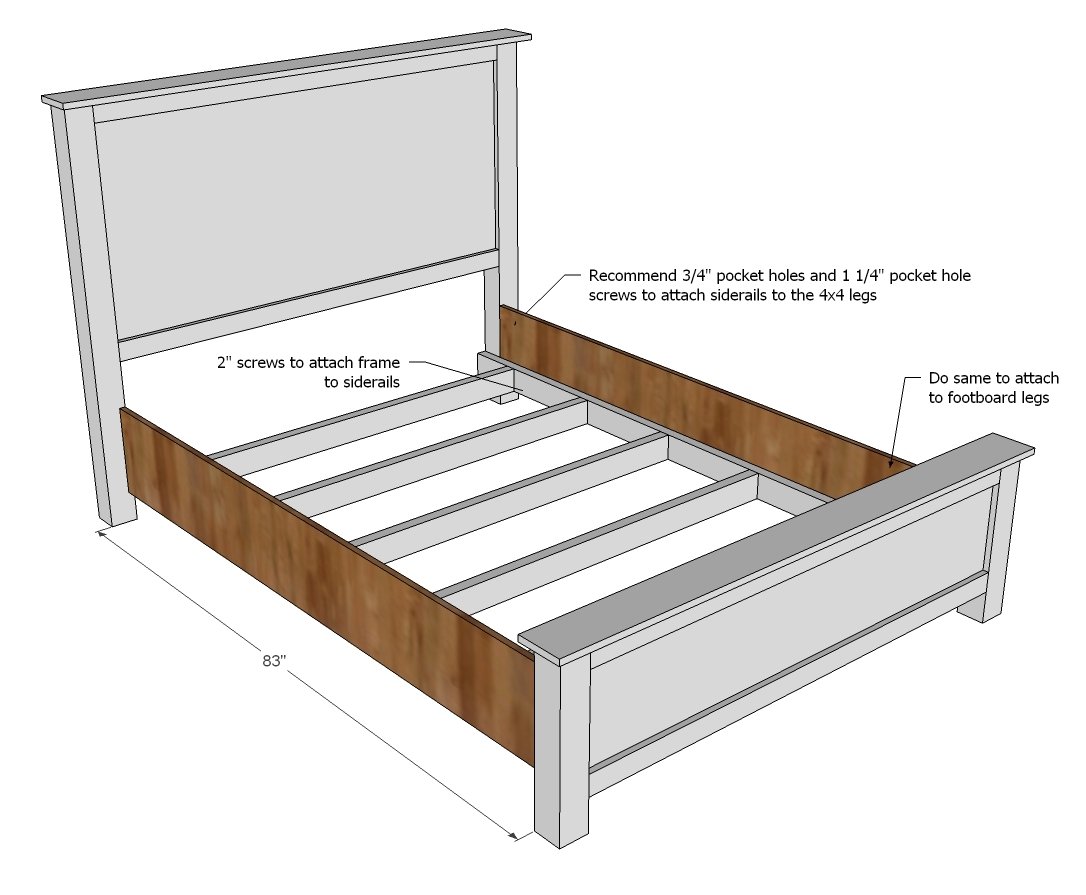 Wood Shim Cassidy Bed — step 6