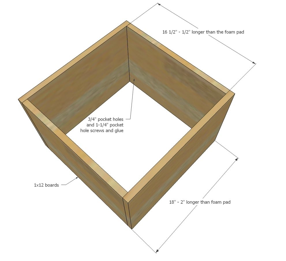 Wood Storage Stools — step 1