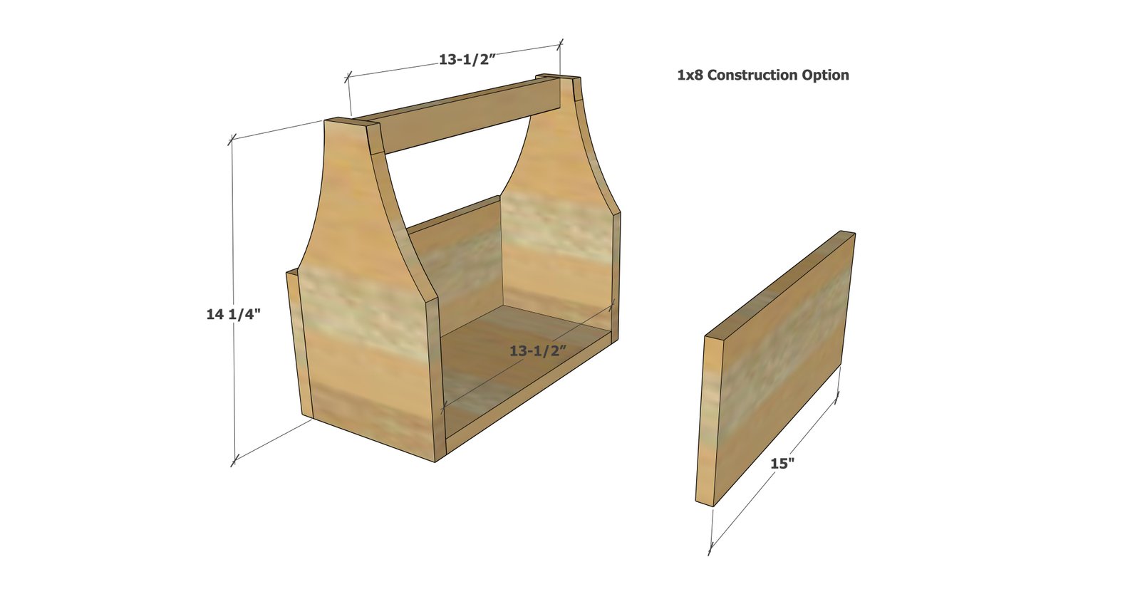 Wood Toolbox — step 1