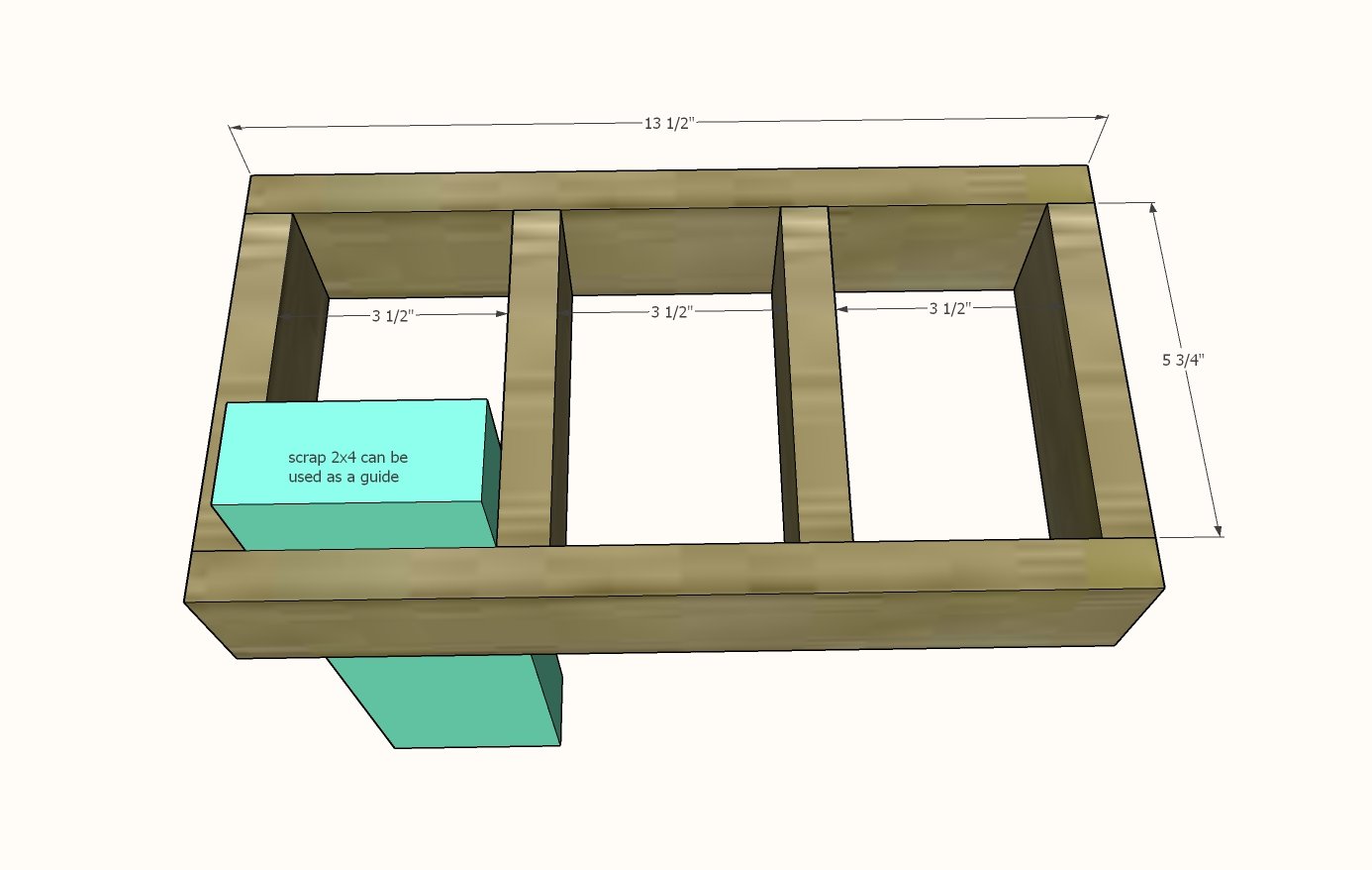 Wood Wine Holder — step 1