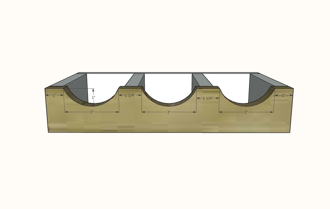 Wood Wine Holder — step 2