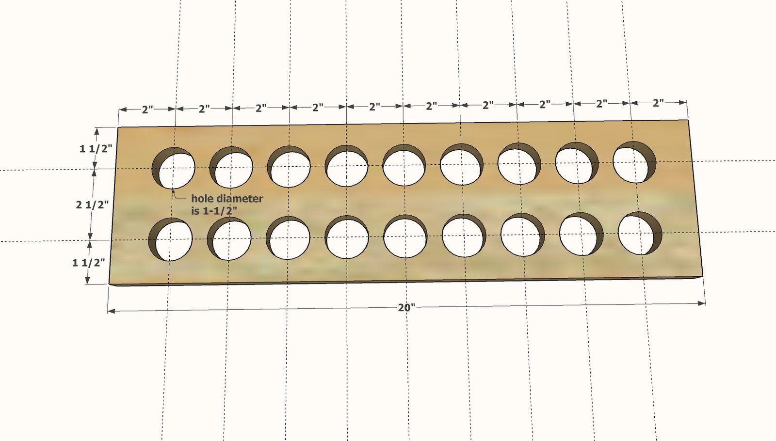 Wooden Egg Holder — step 1