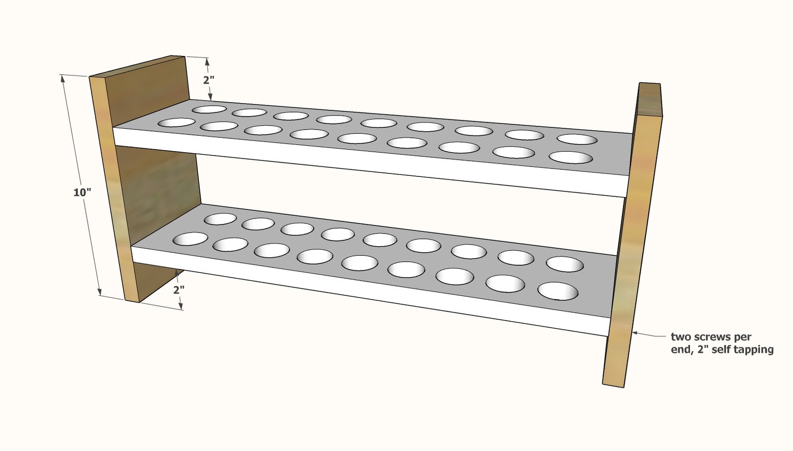Wooden Egg Holder — step 2