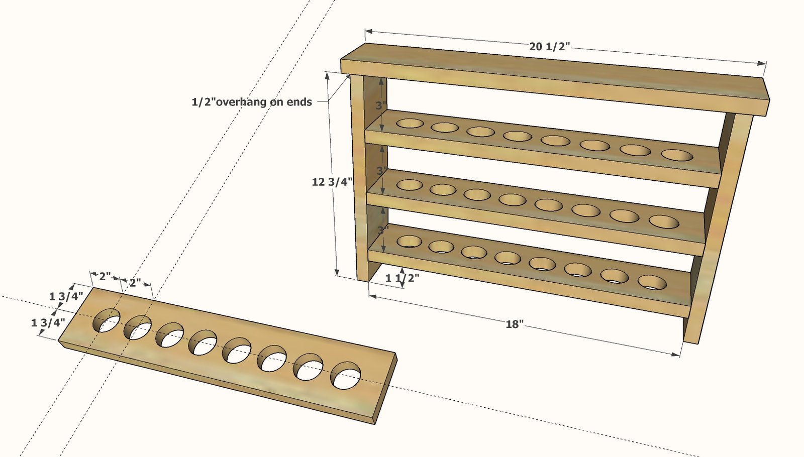 Wooden Egg Holder — step 3