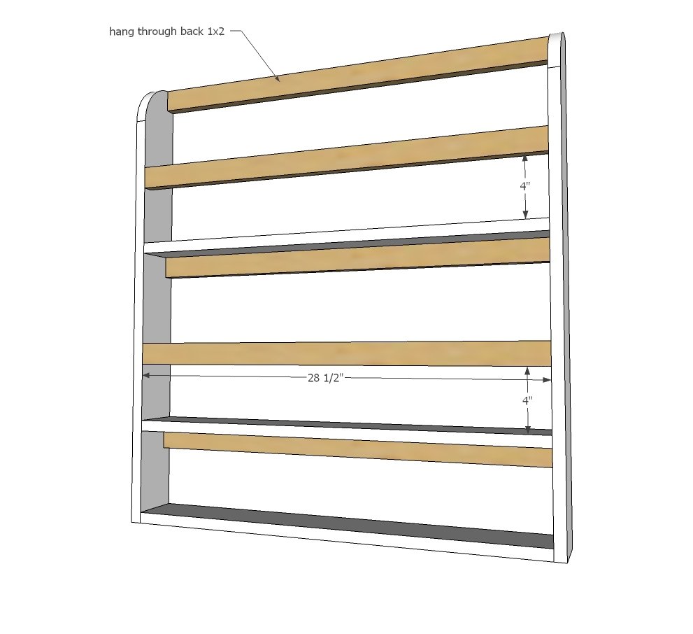 Wooden Plate Rack — step 2