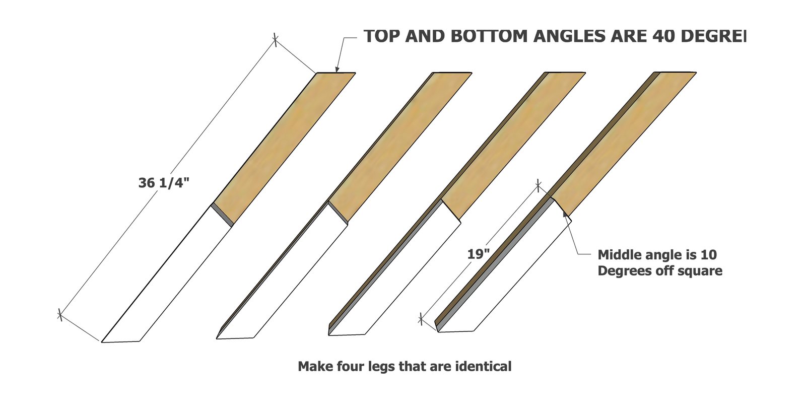X Base Rectangle Pedestal Dining Table — step 3